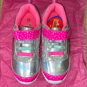Toddler girl LOL light up shoes